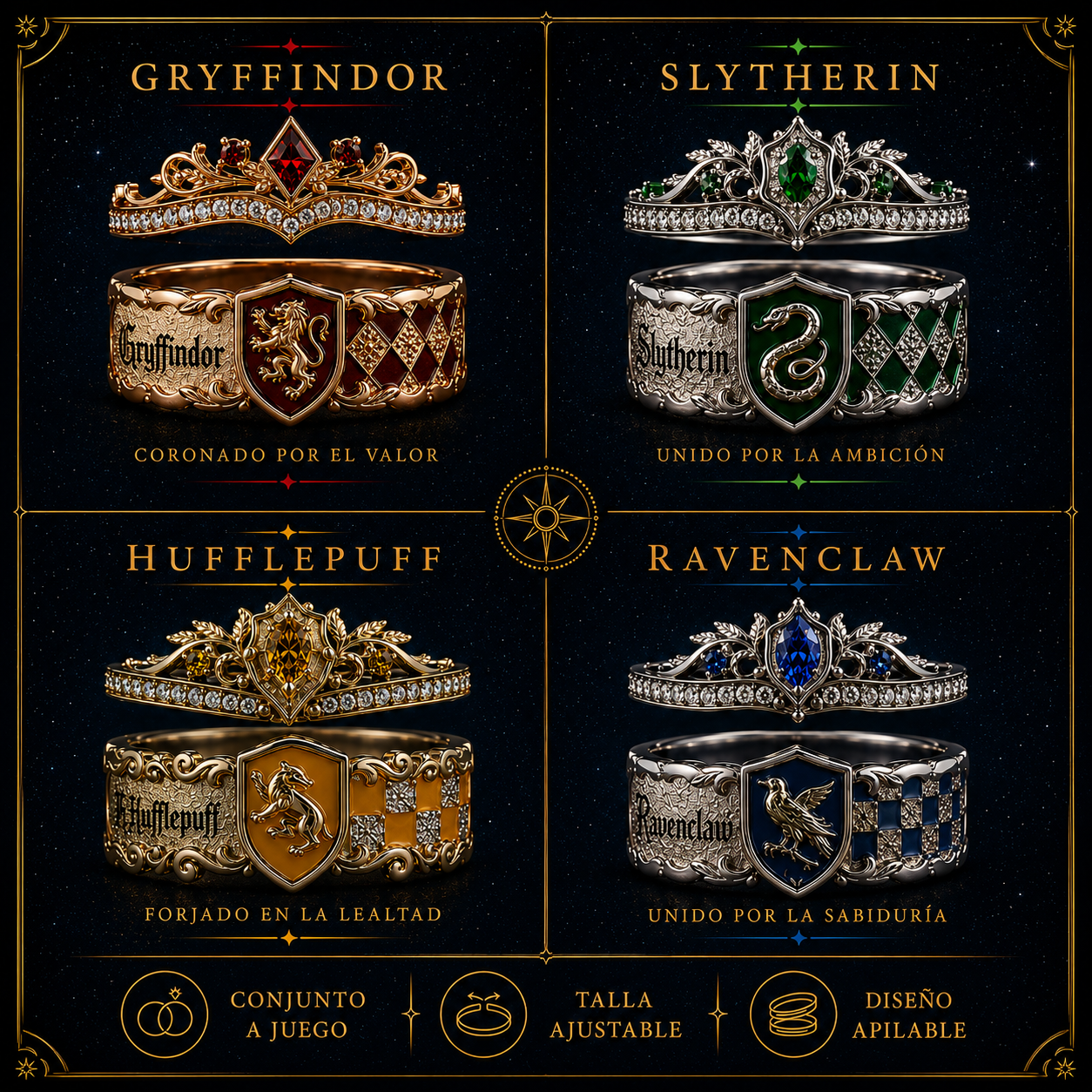 Anillos del Emblema tu Casa